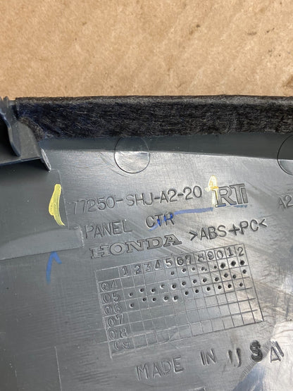 2005 to 2010 Honda Odyssey  Radio Climate Control Dash Trim Bezel Oem AA4917 DG5