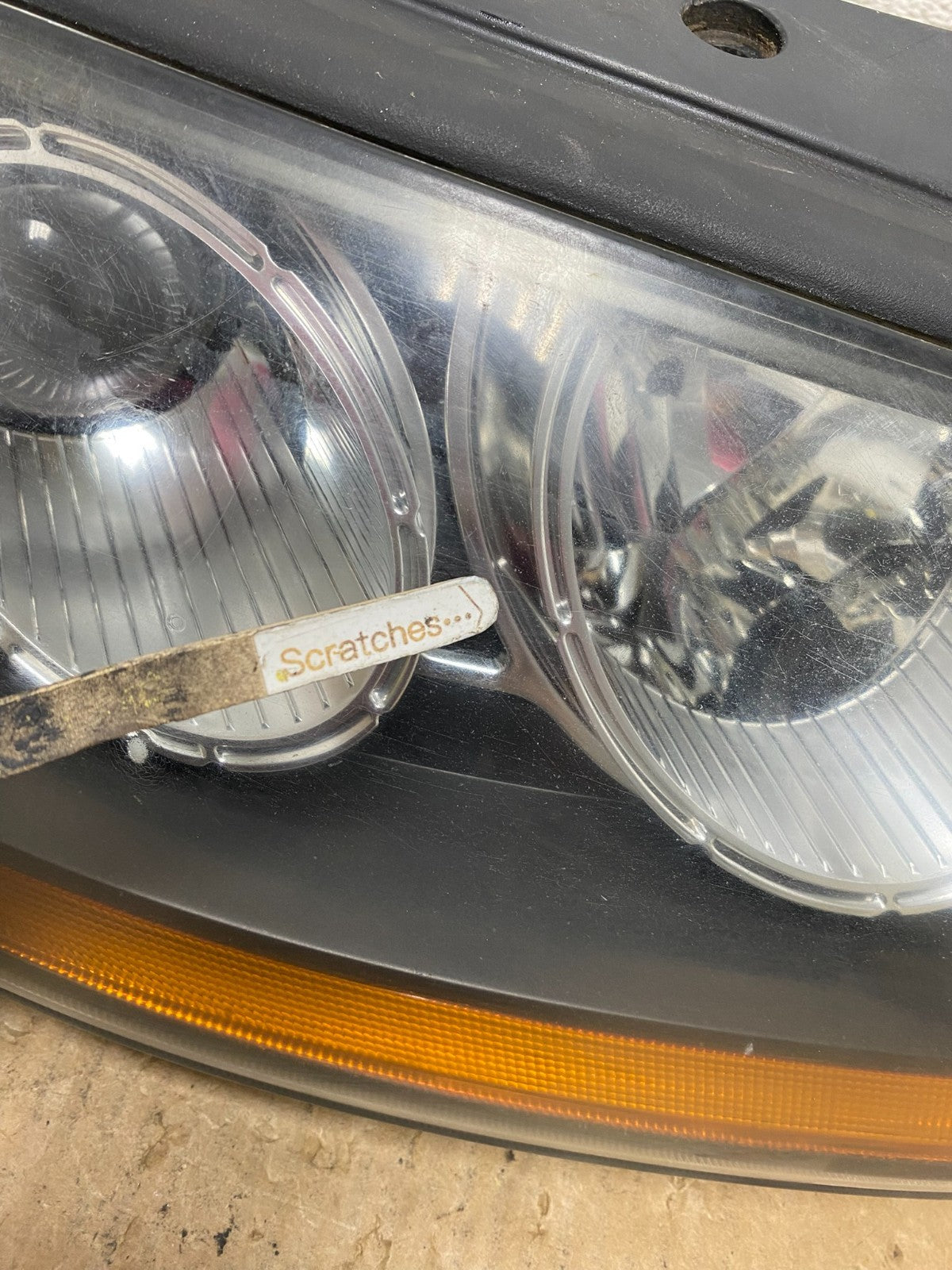 2007 2008 2009 Hyundai Santa Fe Right Passenger Halogen Headlight AI3563 DW3