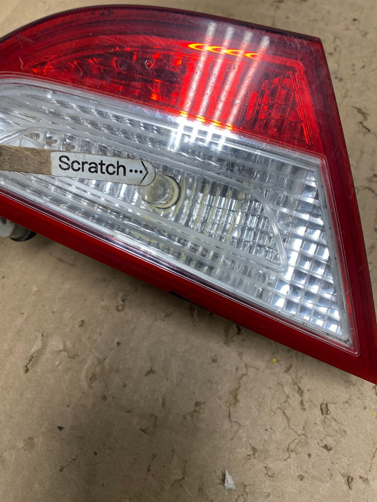 2011 2012 2013 2014 Hyundai Sonata Left Driver Inner Tail Light Oem N3839 DW3