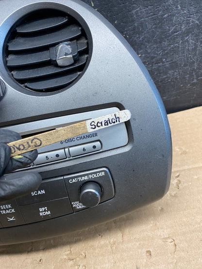 2006-2009 Mitsubishi Eclipse AMFM Radio CD Player Display Stereo Panel AG8440 DG2