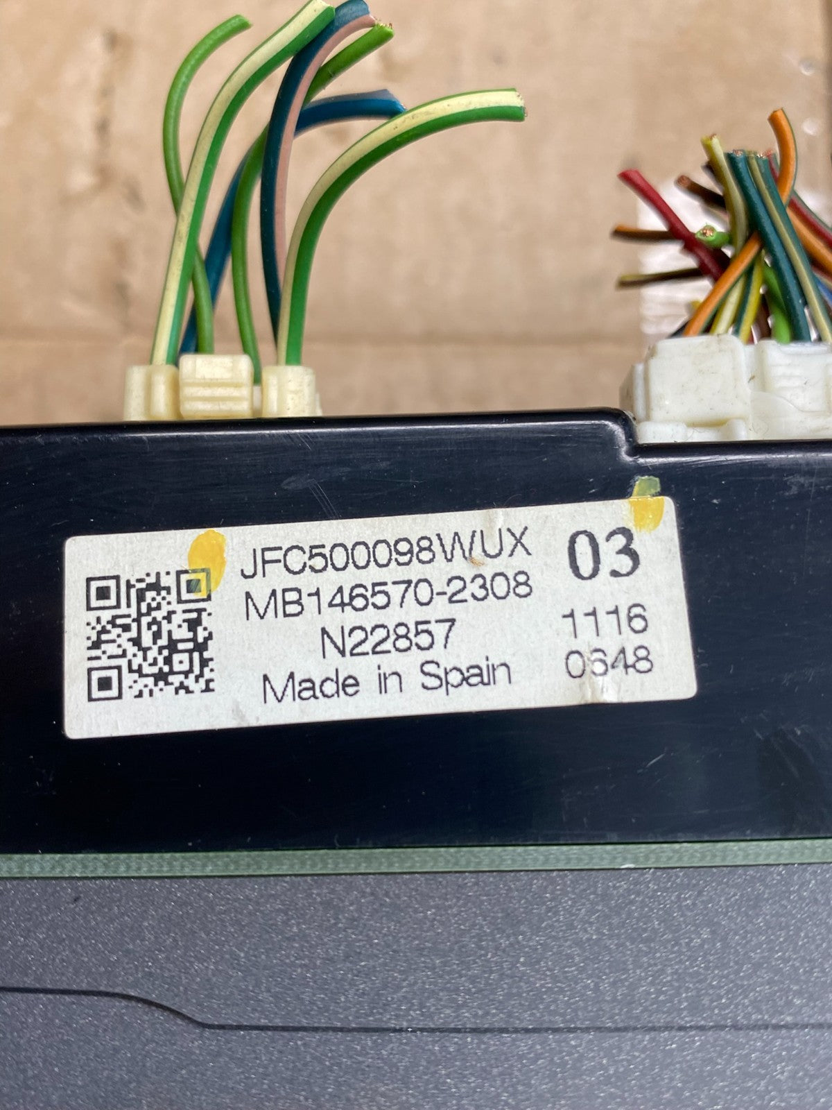 2005 to 2009 Land Rover Range LR3 AC Heater Climate Control Module AH5528 DG5
