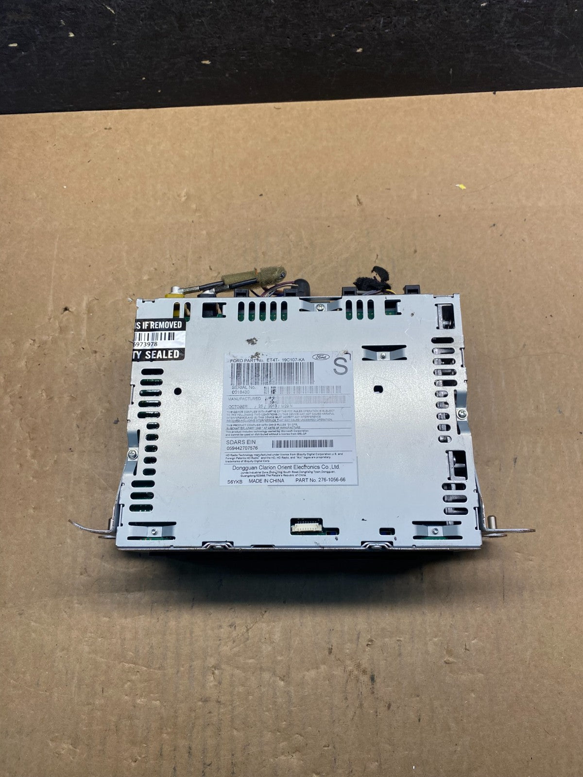 2013 to 2014 Ford Edge AM/FM Radio Reciever ac4930 DG4