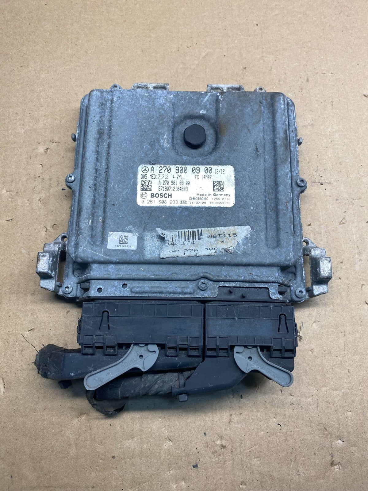 2014-2018 Mercedes W117 CLA250 Engine Control Unit ECU ECM Module ae7431 DG0