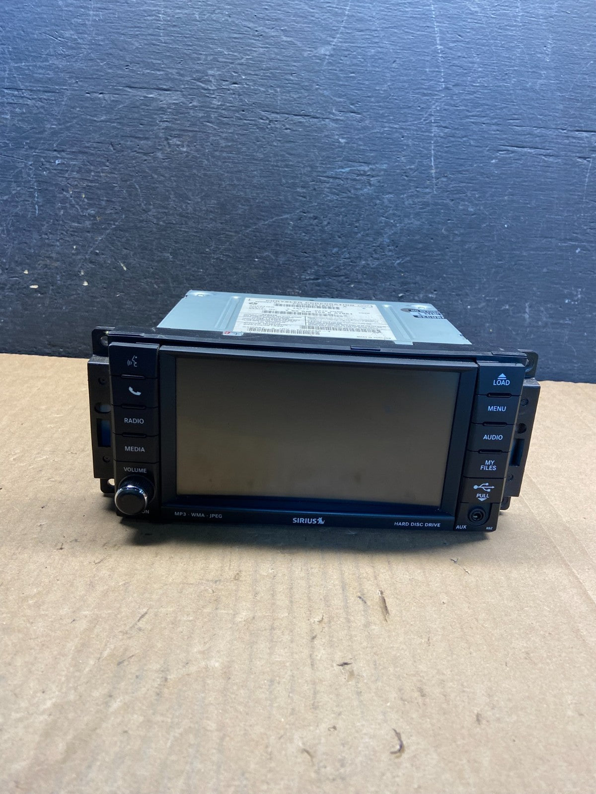 2008 2013 Jeep Dodge Chrysler Screen Display CD Player Satellite Radio AG1506 DW0