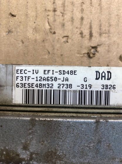 1993 Ford E350 7.5L Engine Control Unit ECU ECM Module ac0699 DG2