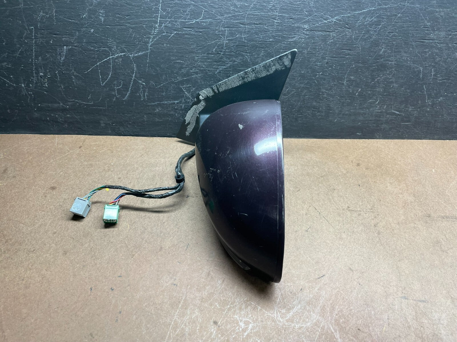 2008-2012 Buick Enclave Left Driver Heat Door Turn Sg Mirror OEM i1669 TWO PLUGS1