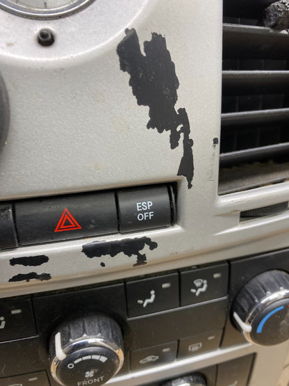 2008 - 2010 Dodge Grand Caravan Radio Bezel Climate Control Heat Heater V7445 DG4