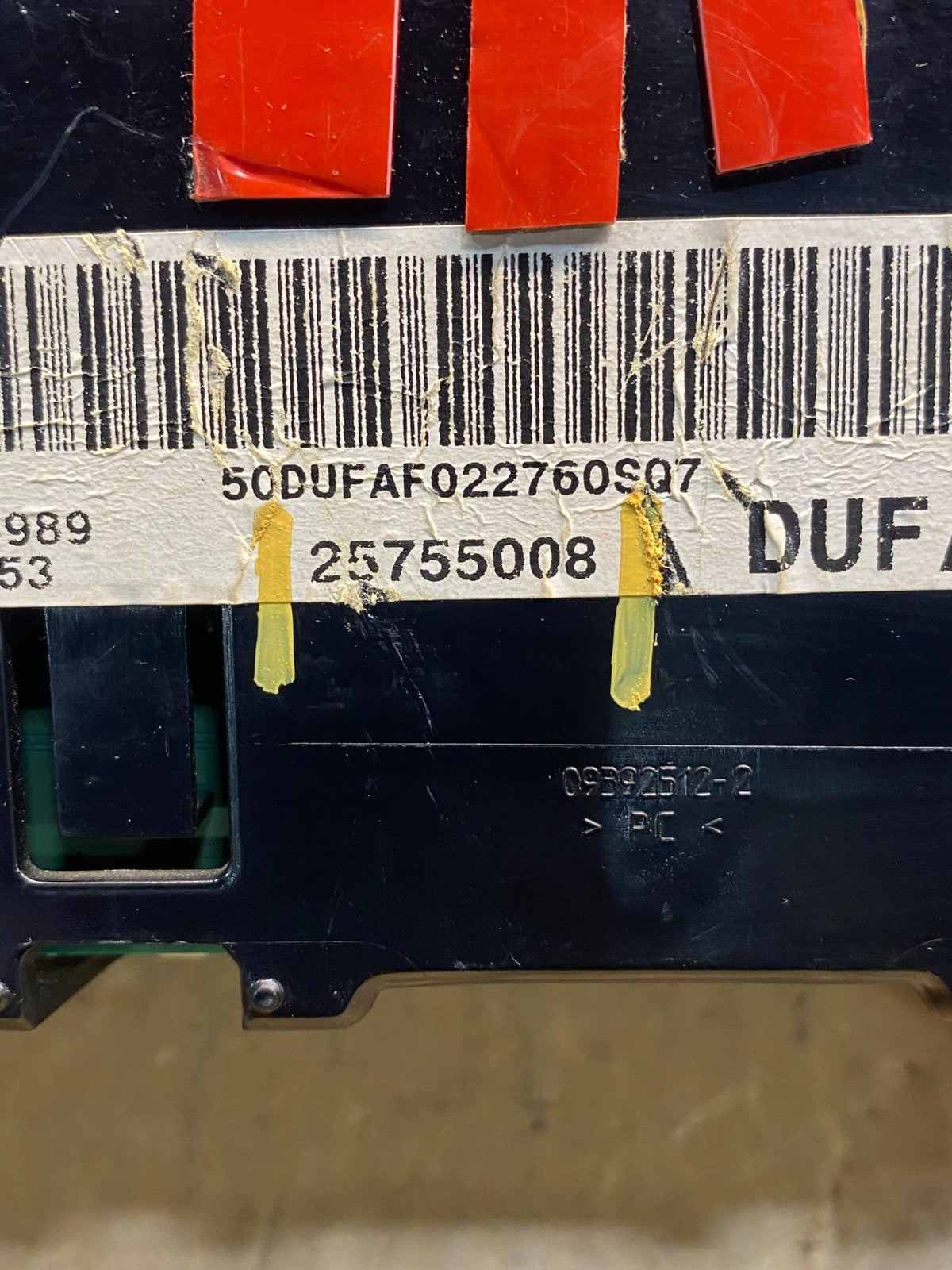 2003 to 2007 Chevrolet Express Speedometer Cluster Gauge AG7412 DG5