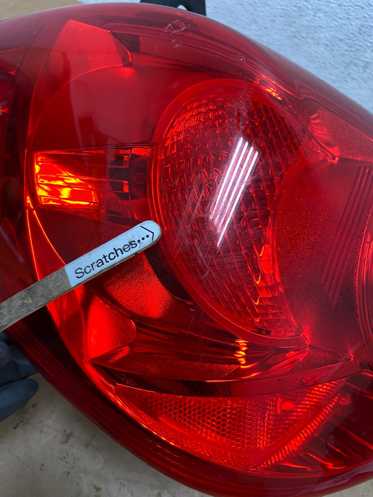 2007 - 2012 Nissan Versa Hatchback Left Driver Side Lh Tail Light AD3215 LK3