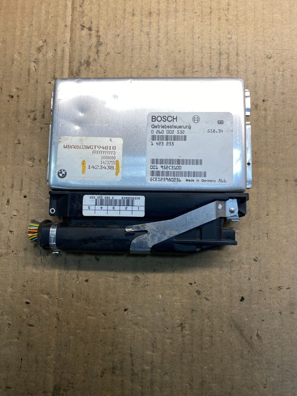 1997 to 1998 Bmw 528i TCM TCU Transmission Computer Unit AA7732 DG0