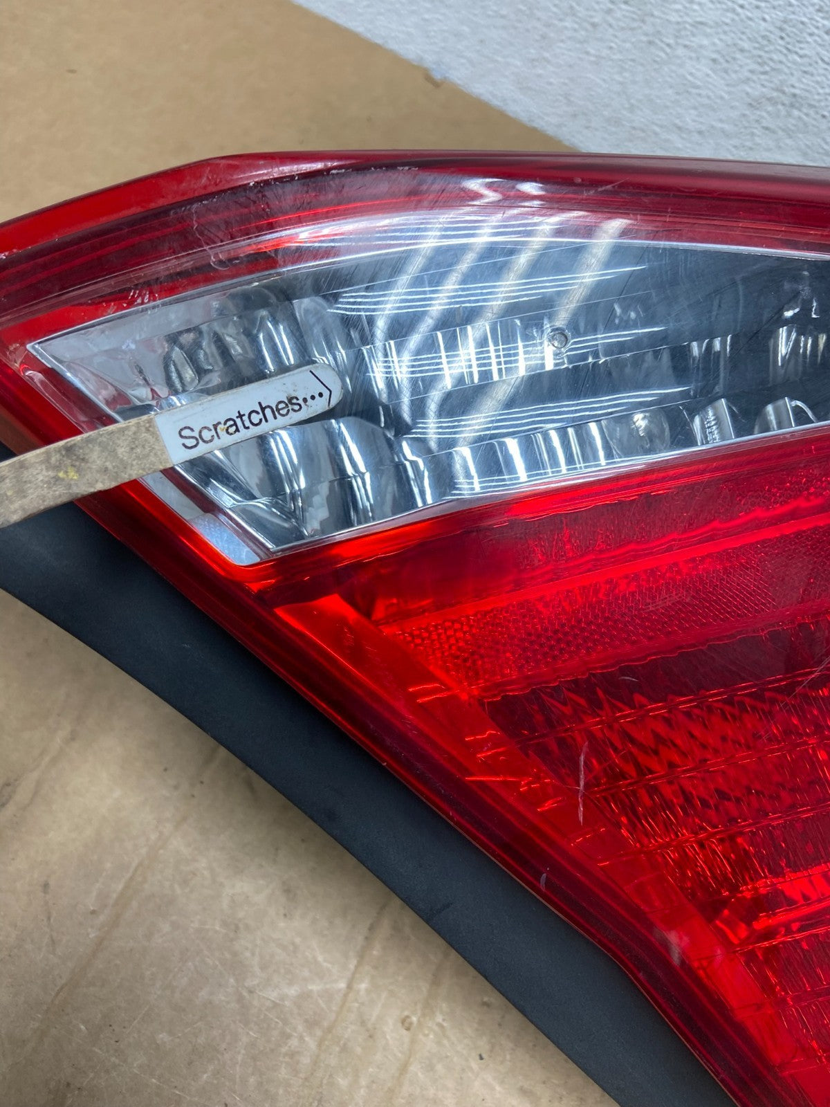 2011 to 2012 Honda Accord Coupe Left Driver LH Side Tail Light TYC AD5996 DG3