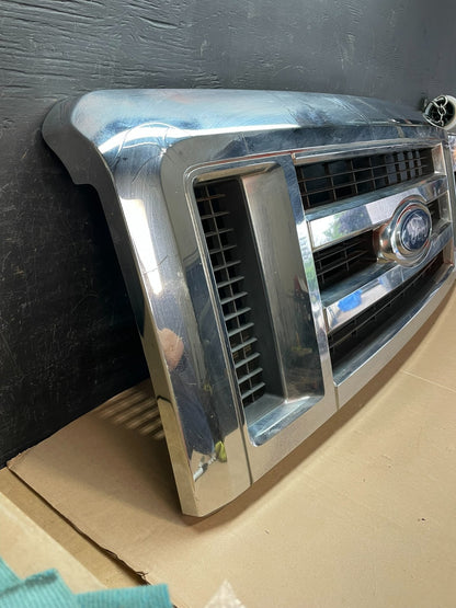 2008 to 2014 Ford Econoline E150 E250 Front Upper Chrome Grill Grille ad8357 DG2