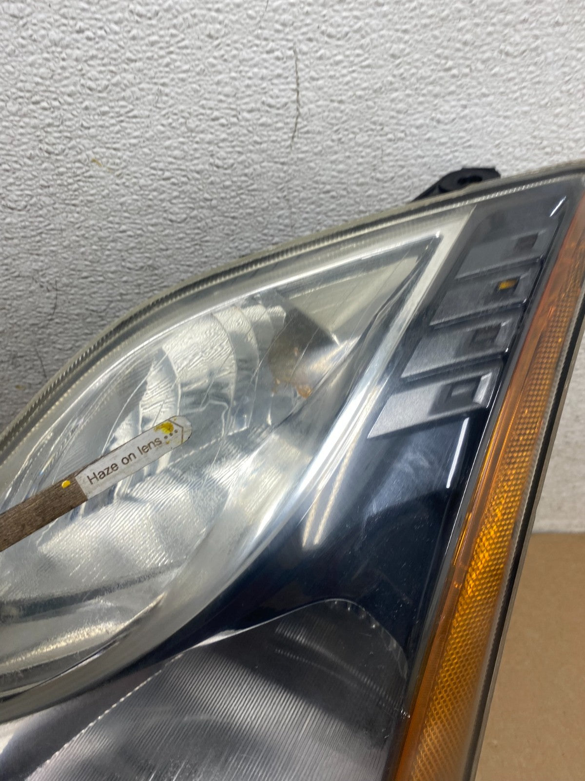 2010-2012 Nissan Sentra Halogen Left Driver LH Black Headlight Q9091 DW6