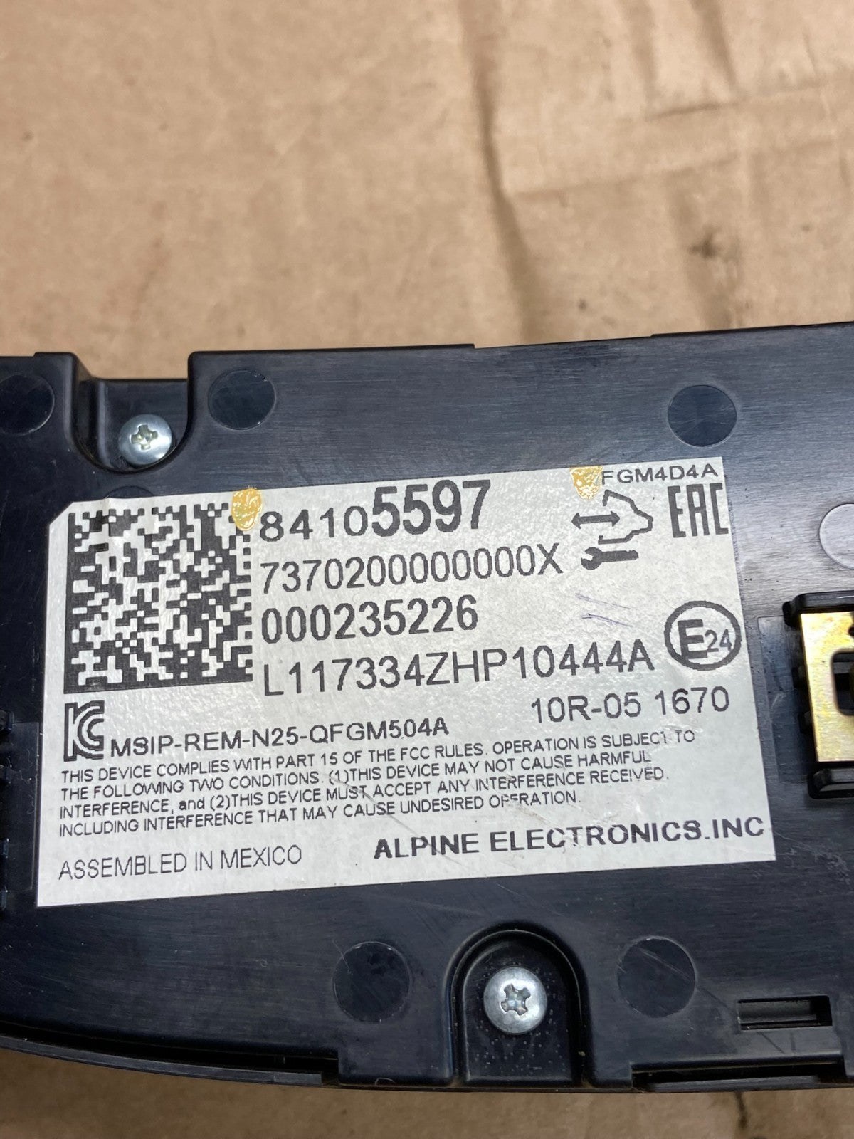 2016 to 2018 Chevrolet Malibu AC Heat Temperature Climate Control ai6002 DG4