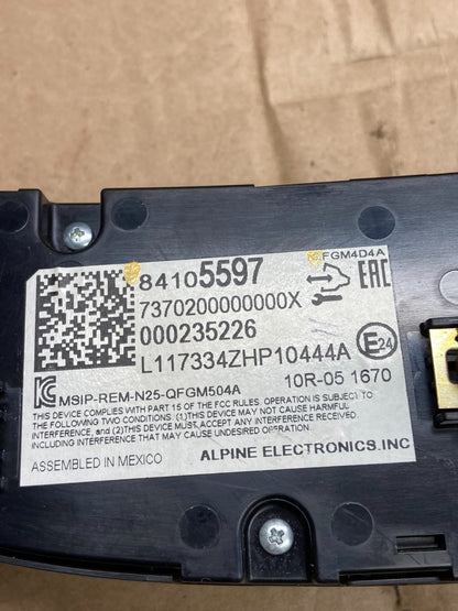 2016 to 2018 Chevrolet Malibu AC Heat Temperature Climate Control ai6002 DG4