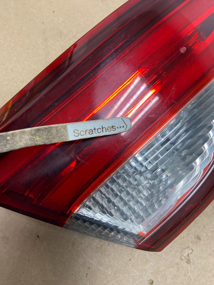 2015 to 2017 Chrysler 200 Sedan Left Driver Side Inner Tail Light Ag40953