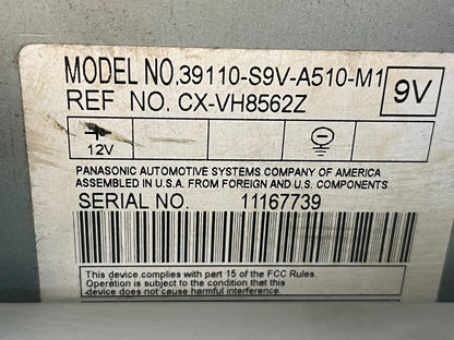 2006-2008 Honda Pilot Center Radio AM CD Player Climate Control AI0516 DG9