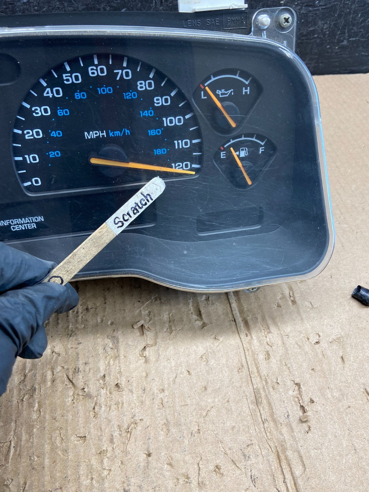 2001 2002 2003 Dodge Durango Speedometer Instrument Cluster Gauge AF16302