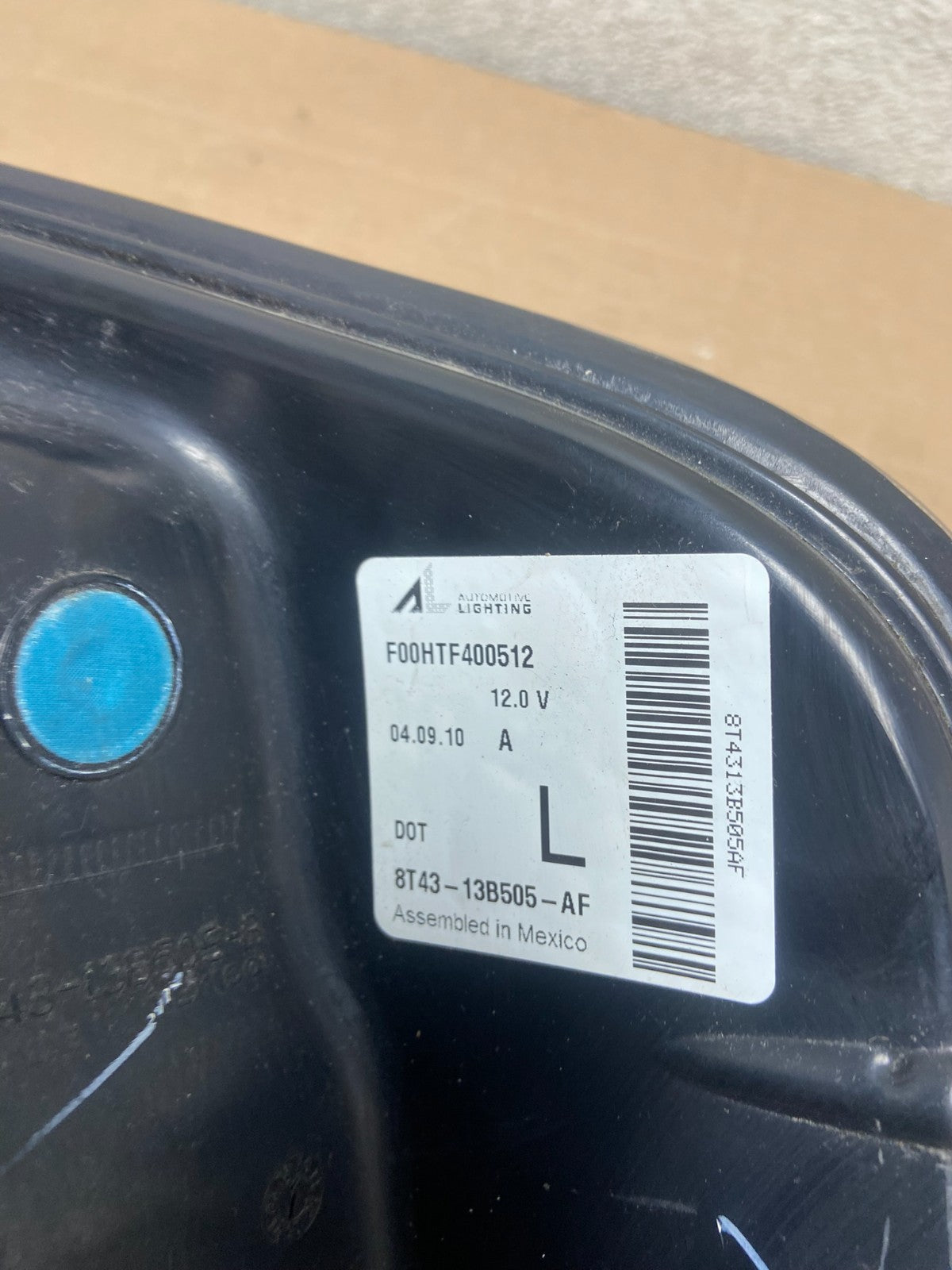 2007 2008 2009 2010 Ford Edge Tail light Left Driver LH Side Oem AA8697 LK5