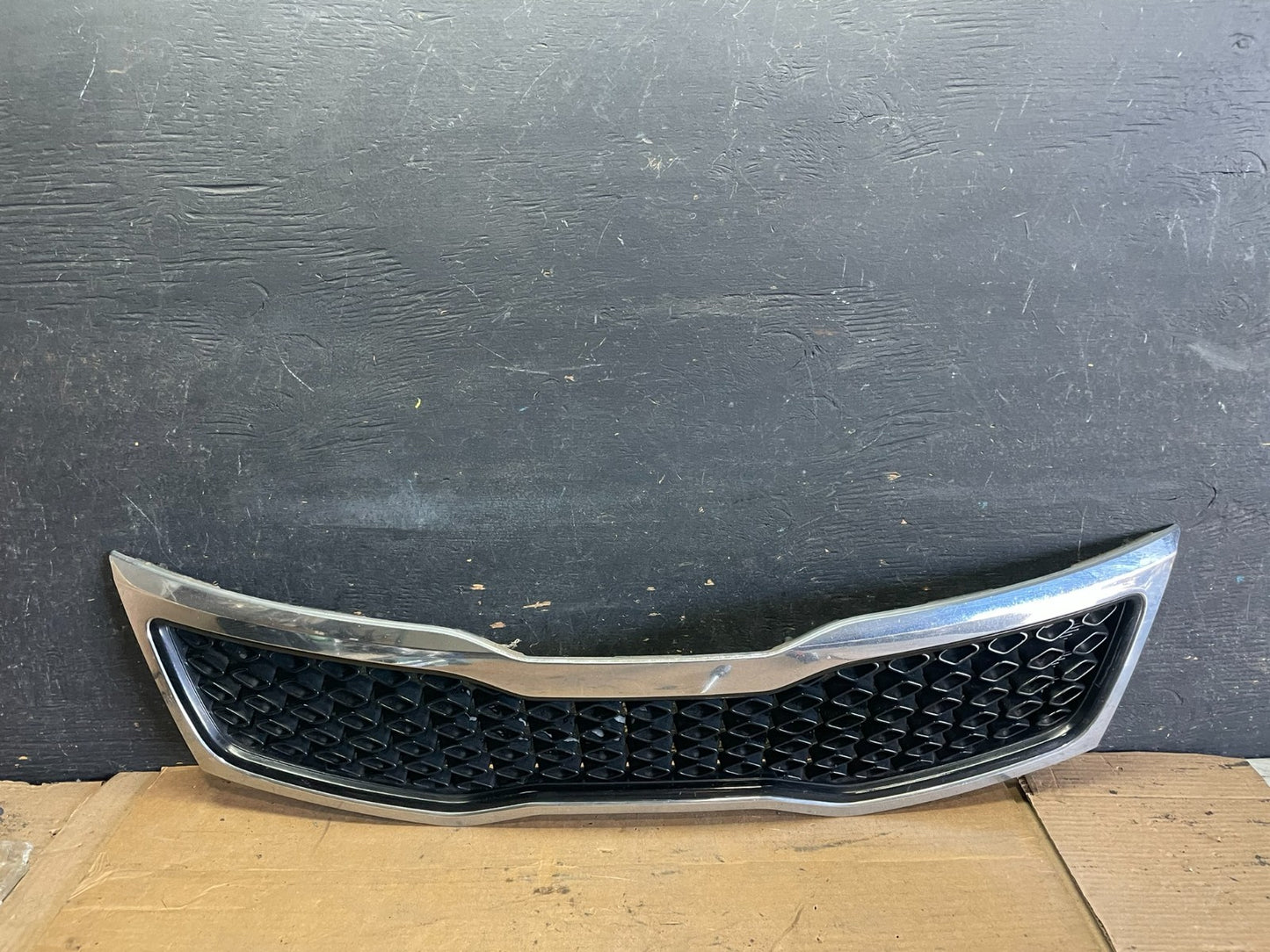 2011 2012 2013 Kia Optima Upper Grille Grill Chrome OEM R0041 DG0