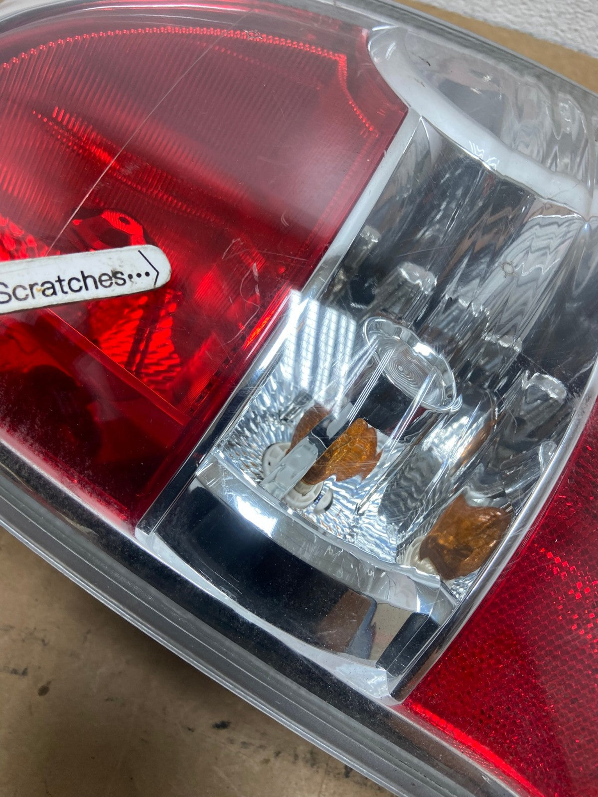2007-2011 Hyundai Accent Hatchback Left Driver LH Side Tail Light AD4645 LK3