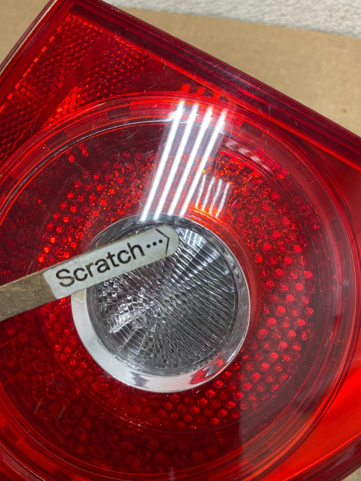 2006-2009 Volkswagen Golf Driver Left Side Tail Light Inner Trunk Lid O7383 DW4