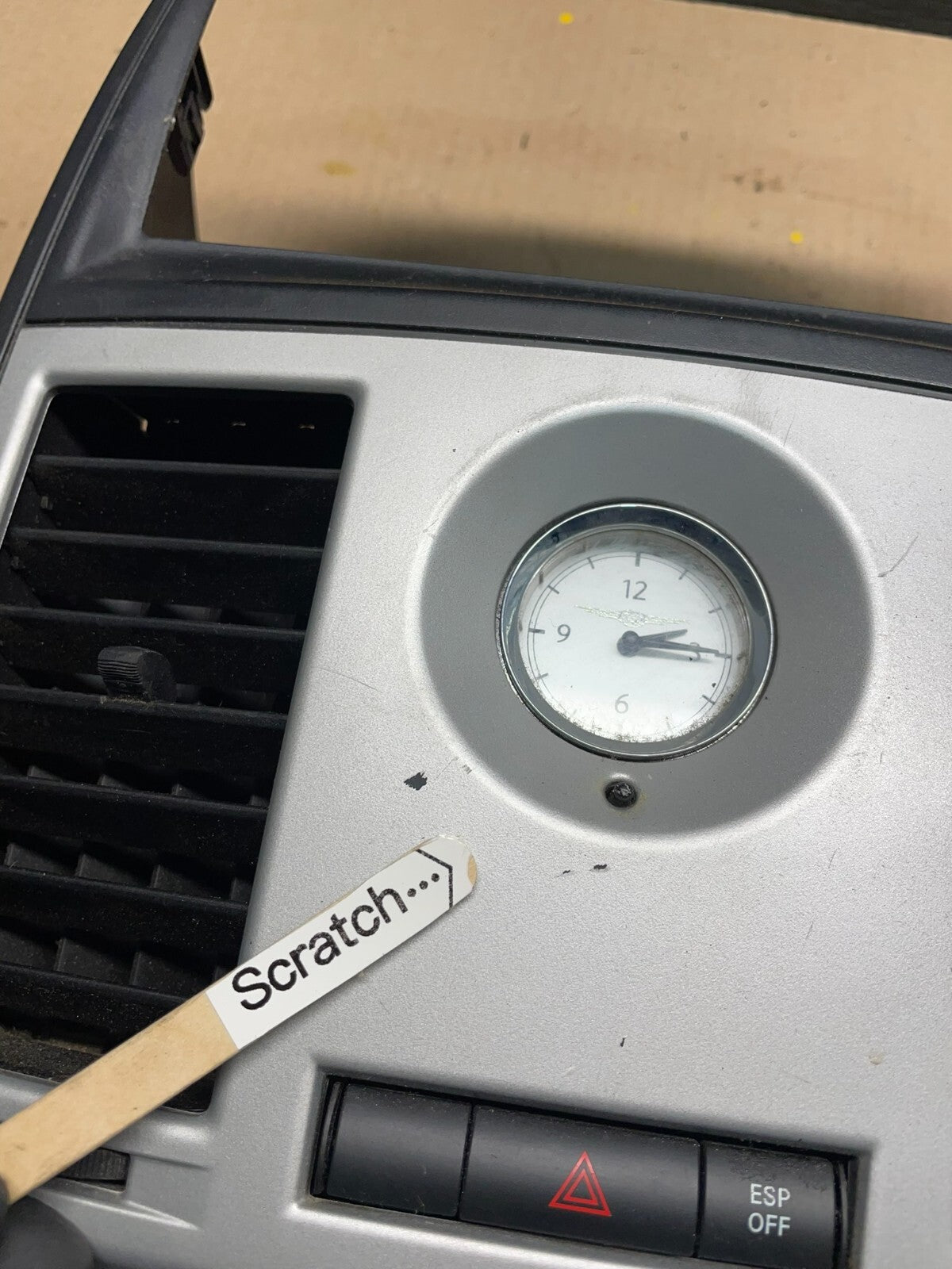 2008-2010 Dodge Grand Caravan Radio Bezel Climate Control Heat AC Heater E14395