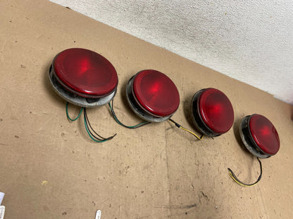 1984 to 1990 Chevrolet Corvette Left+Right Set Side Tail Lights AG5414 PS1