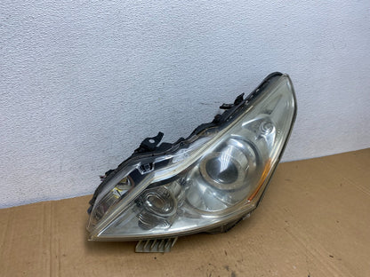 Sedan 4Door 2010 to 2013 Infiniti G37 Left Driver Headlight Xenon AD2760 DW2