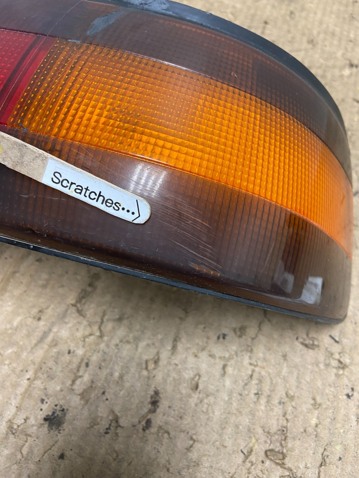 1988-1991 Toyota Corolla Right Passenger Side Tail Light AA85204