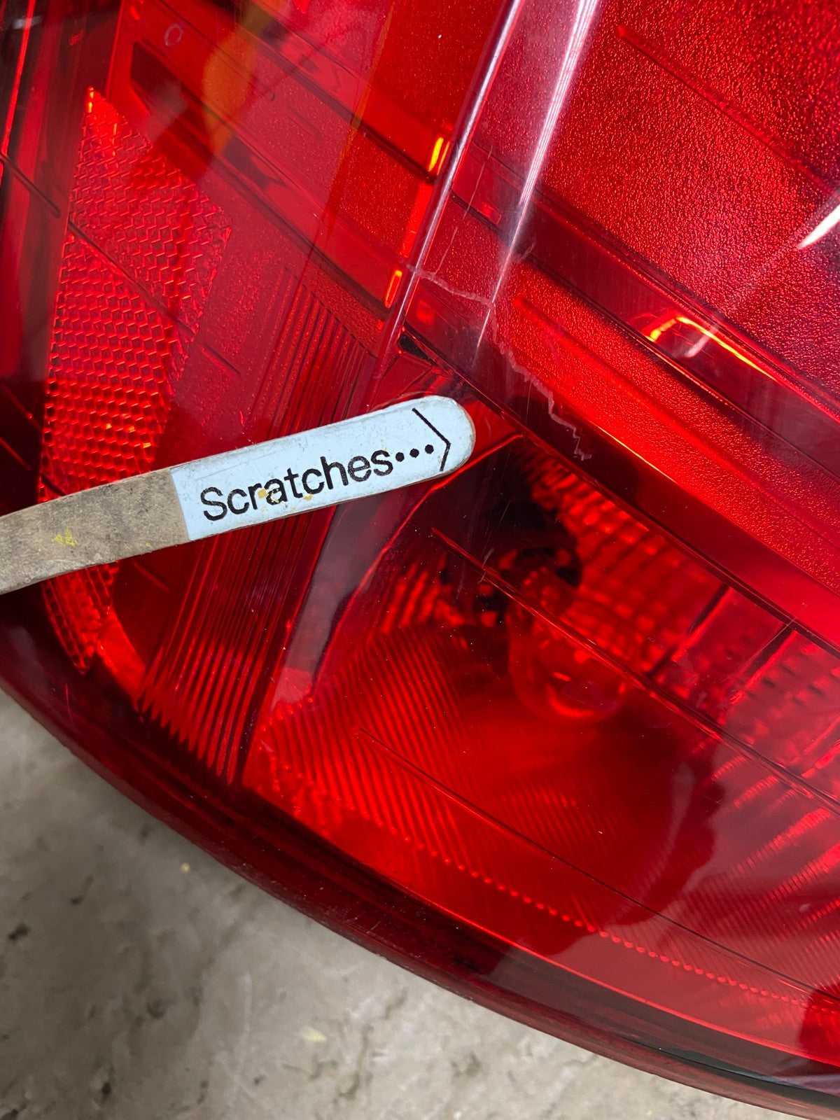 2012 2013 2014 Ford Focus Tail Light Hatchback Left Driver Lh Side Oem AC0089 DW3