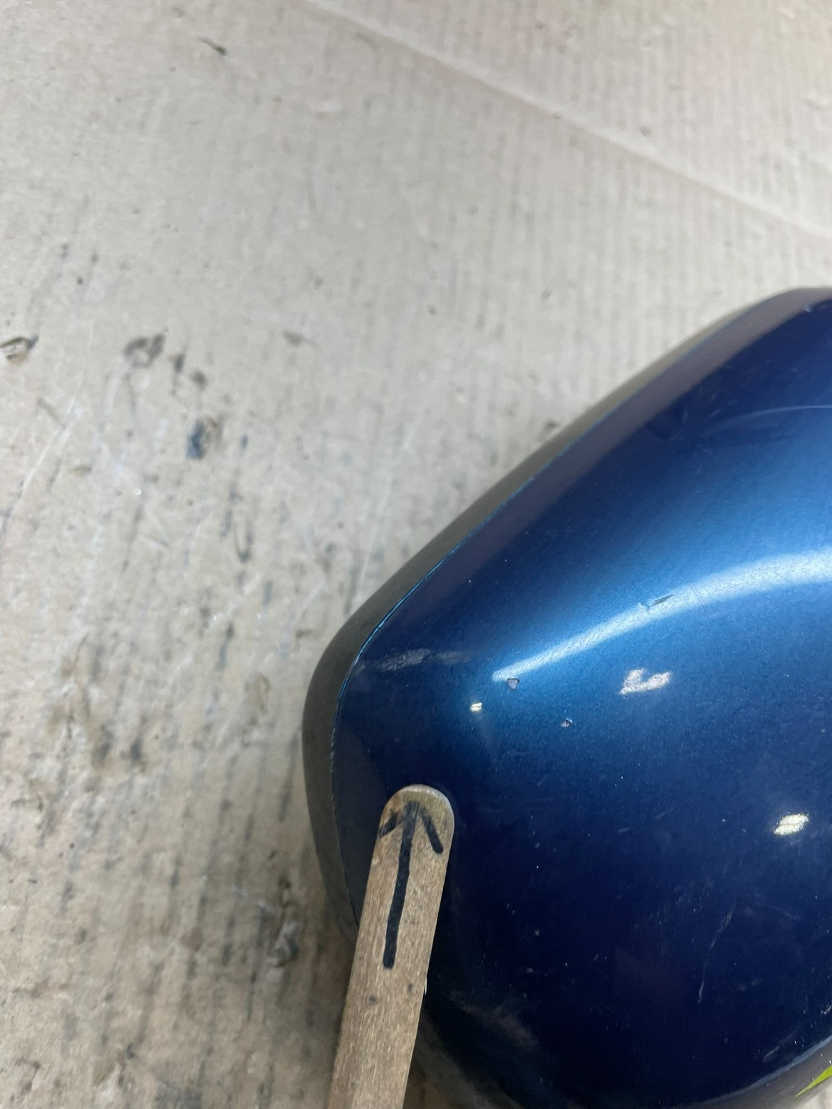 1994 to 1997 Subaru SVX Right Passenger View Power Door Mirror R4196 DG7