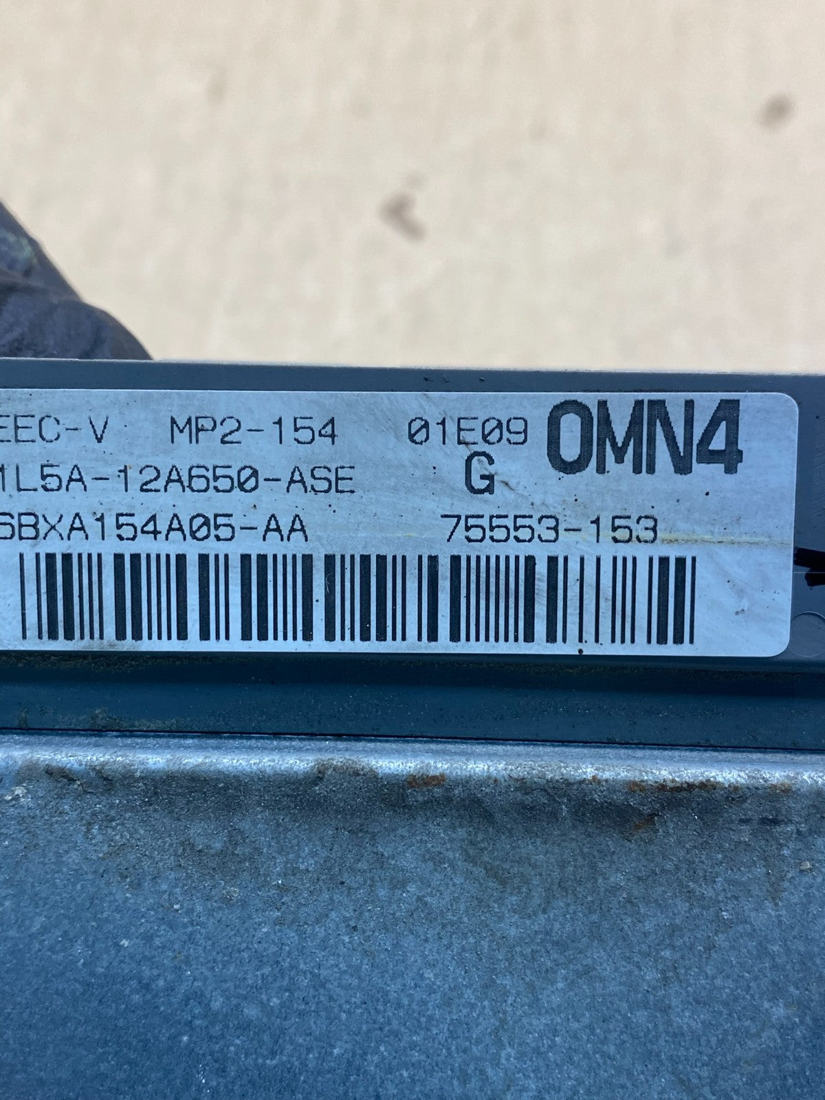 2001 2002 Ford Ranger 2.3L Engine Control Unit ECU ECM Computer Module AG7495 DG2
