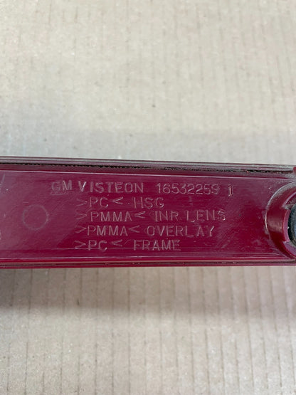 2005 2006 2007 Cadillac Sts Center Trunk Third Brake Led Tail Light Oe AC1928 DG6