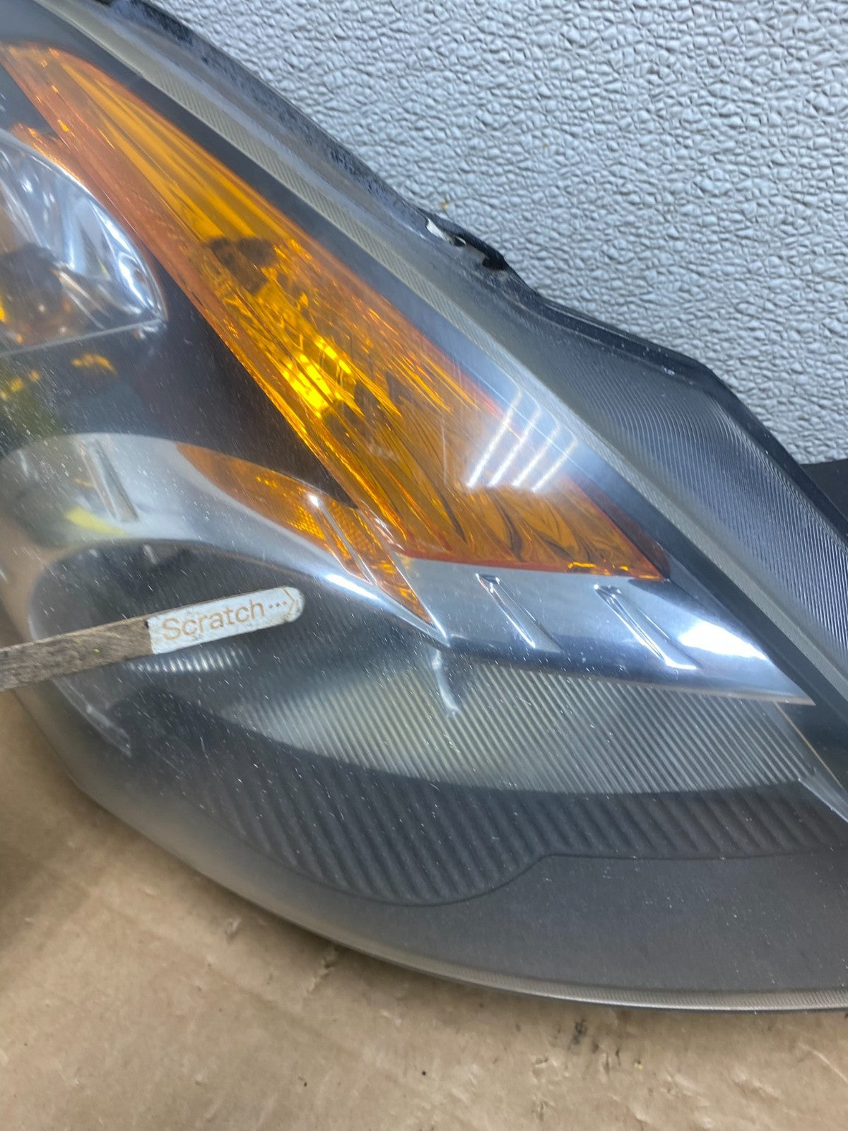 Sedan 2007 2008 2009 Nissan Altima Left+Right Set Headlights V5101 DW4