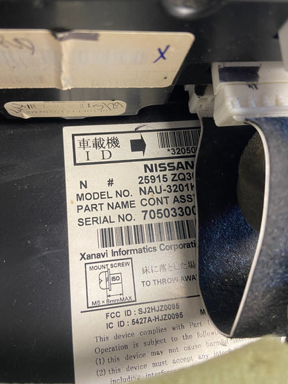 2008 to 2015 Nissan Armada Radio A/C Heat Temperature Climate Control AF2509 DG5