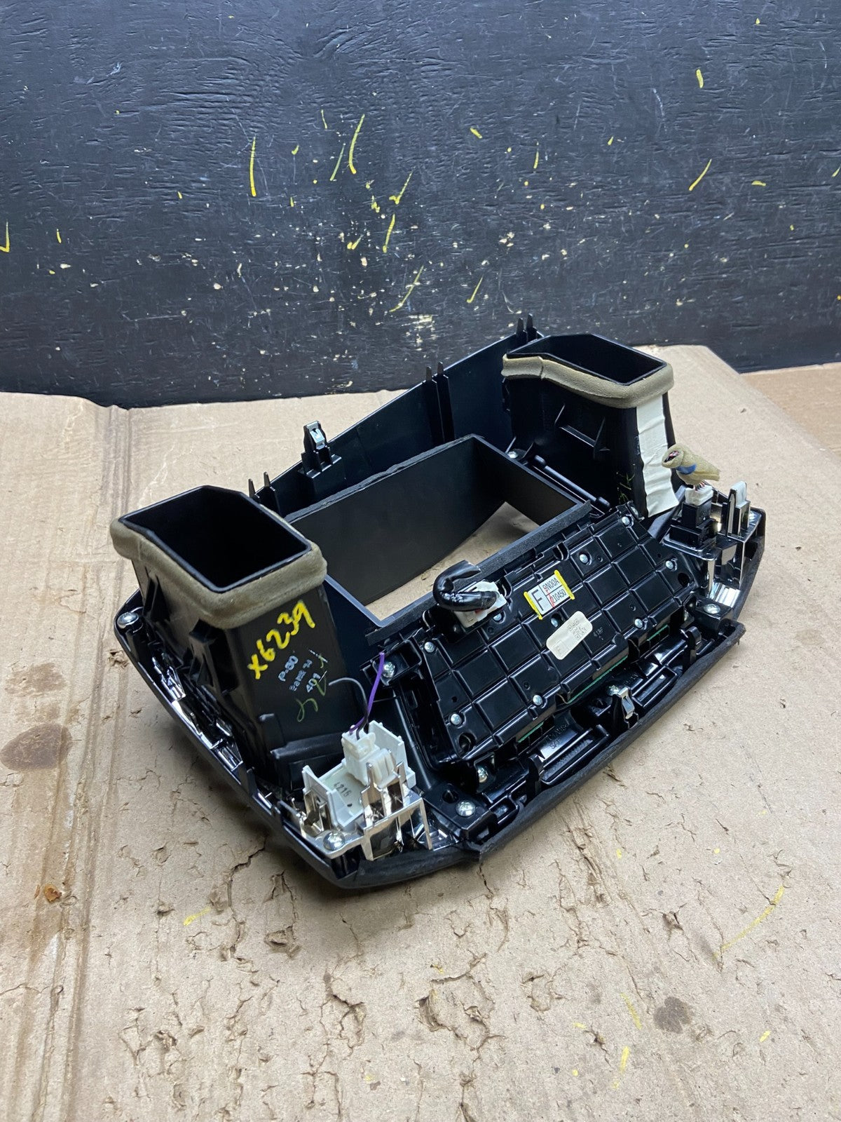 2009-2014 Nissan Maxima Center Console Climate Control Radio Bezel OEM X6239 DG3
