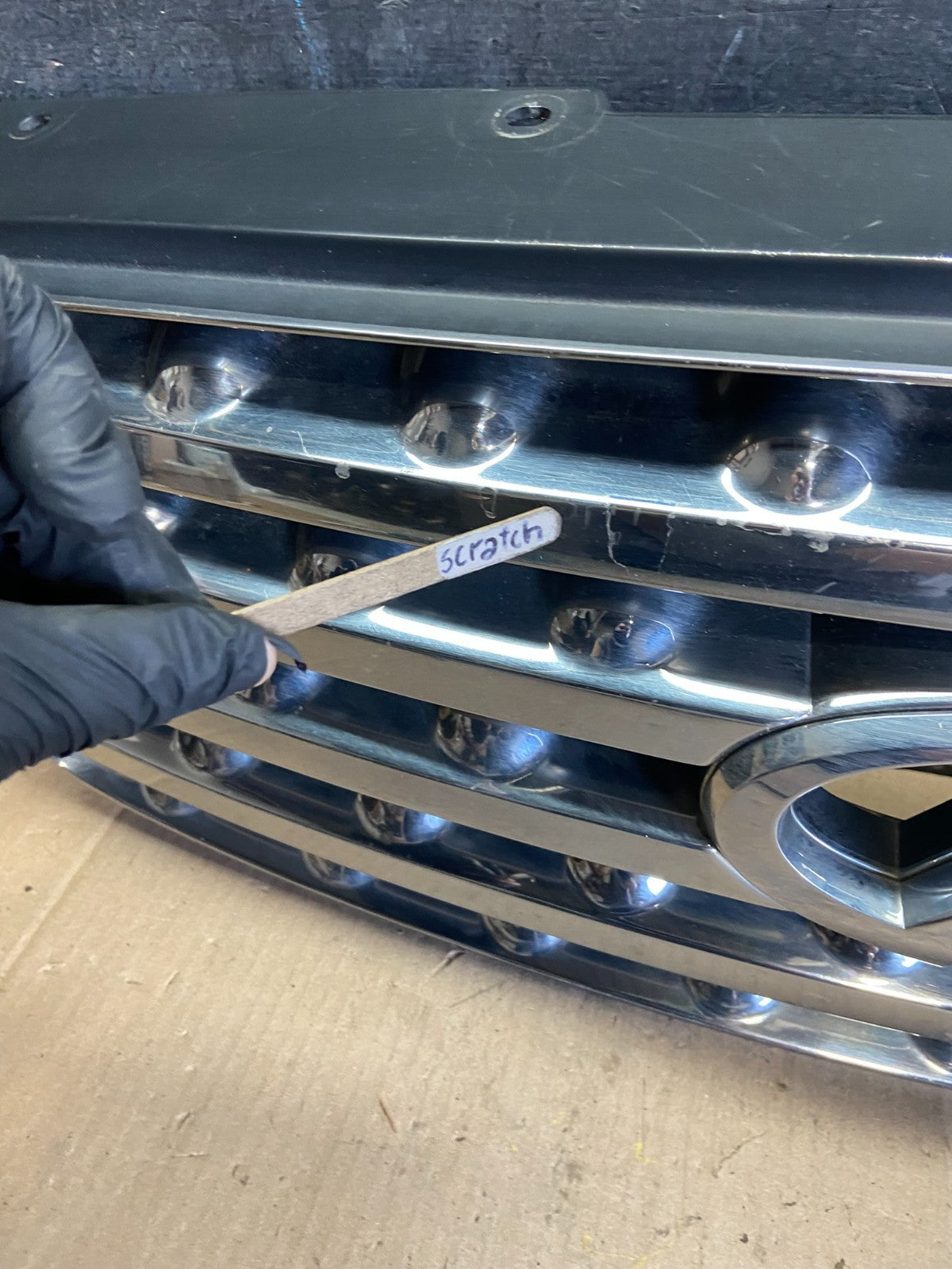 2003 2004 2005 Infiniti FX35 Grill Grille W/ Emblem Oem Q5675 DG3