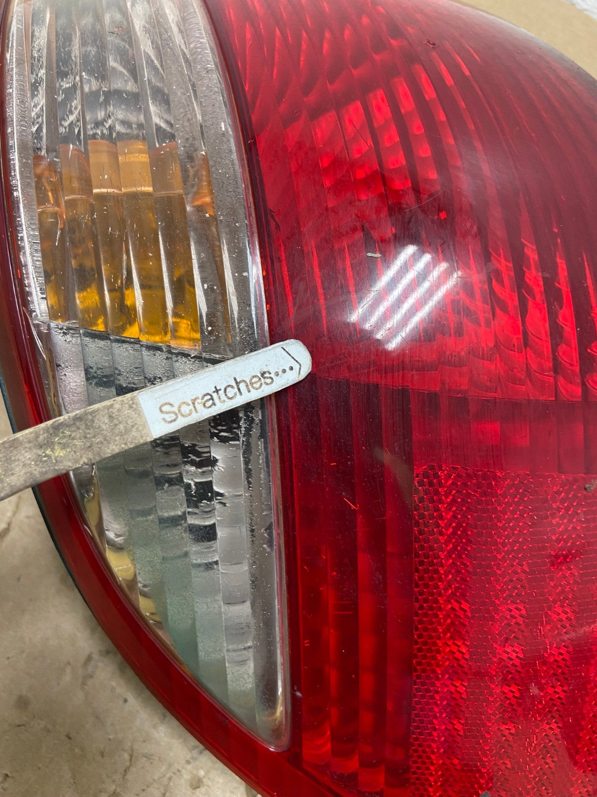 1998 to 2000 Honda Accord Sedan Tail light Left Driver LH Side AG1404 LK3