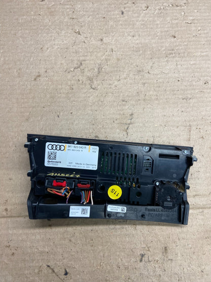 2013 - 2016 Audi A4 A5 Front Heater AC Climate Control Panel AH5267 DG5