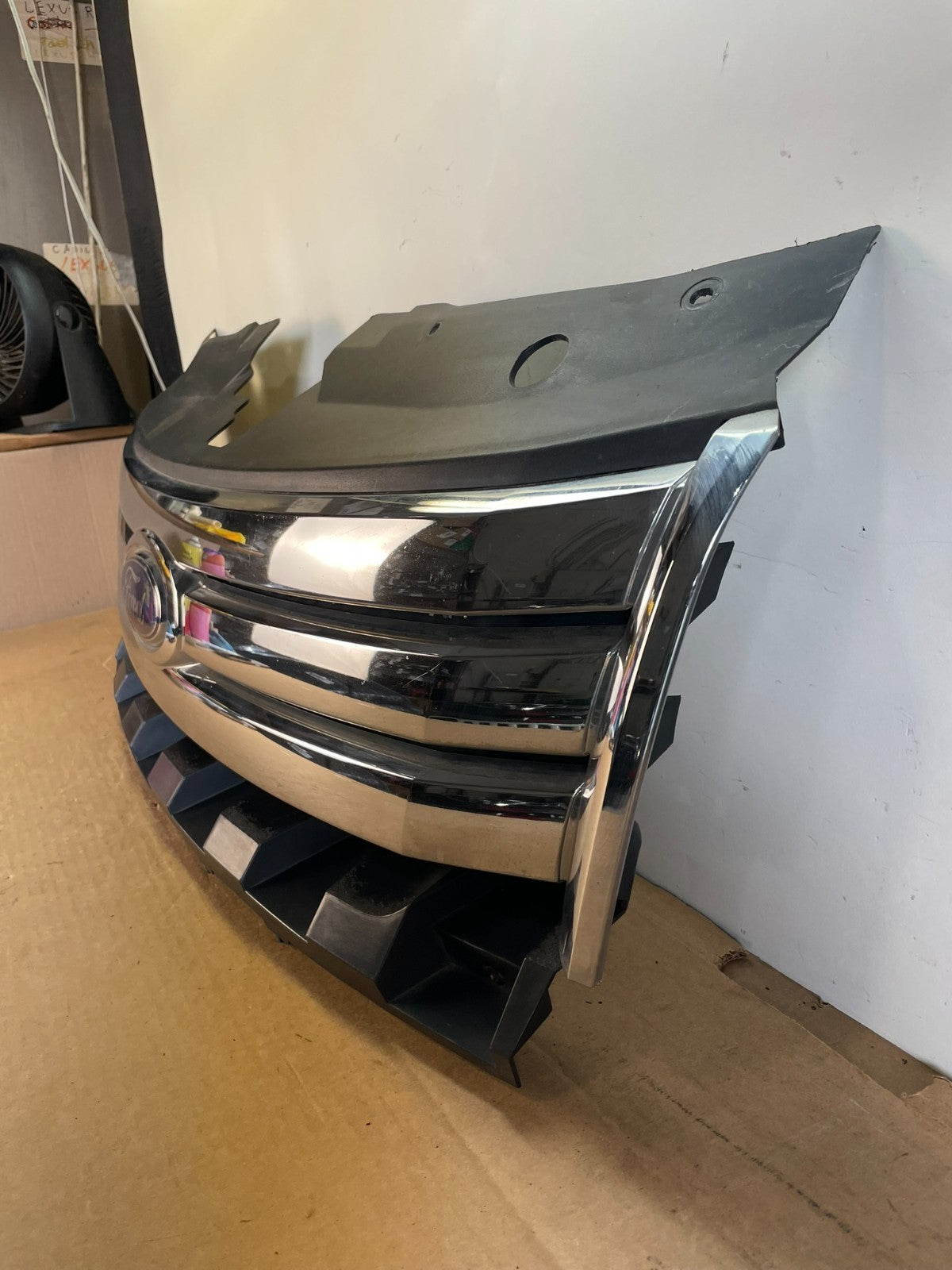 2008 to 2009 Ford Taurus Front Upper Grill Grille Chrome AG0890 DG1