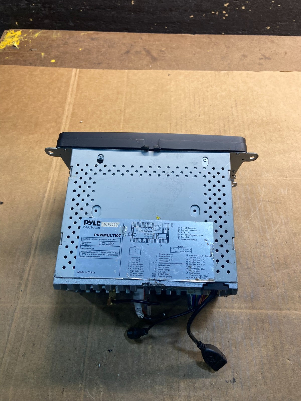 2009 Volkswagen CC System GPS Navigation Pyle PVWMULTI07 Aftermarket Y4041 PS3