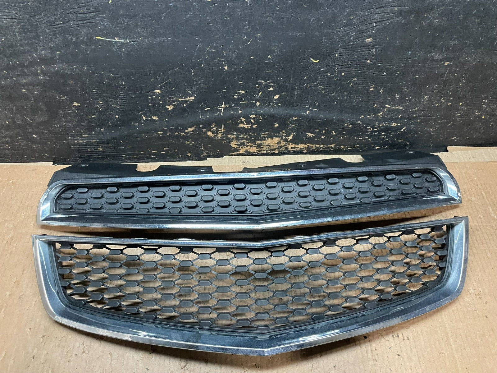 2010-2013 Chevrolet Equinox Upper Lower Set Front Chrome Grill Grille Y6429 DG0