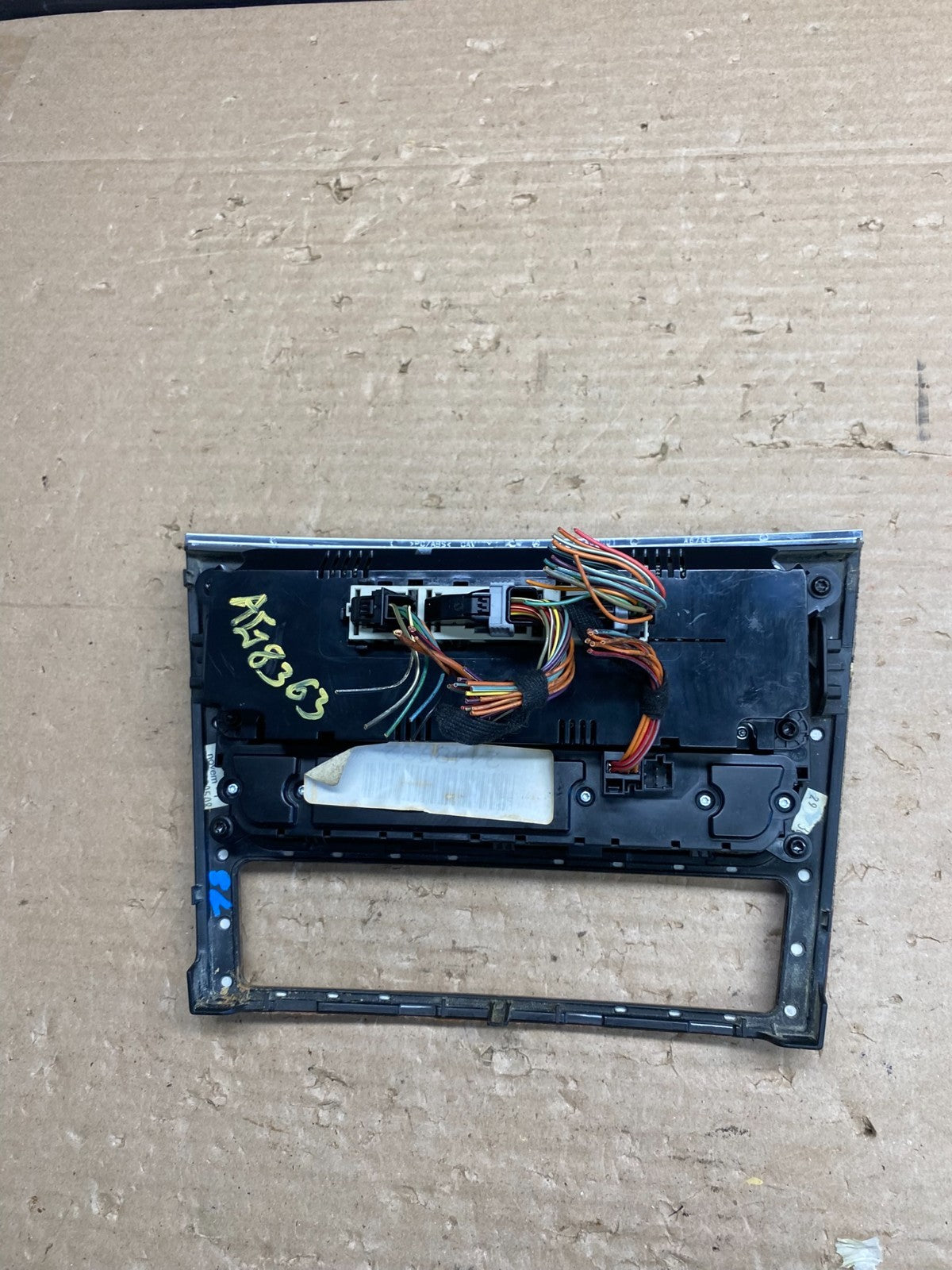 2007-2012 Mercedes X164 GL350 GL450 Climate Control Bezel Wood Switch AG8363 DG4