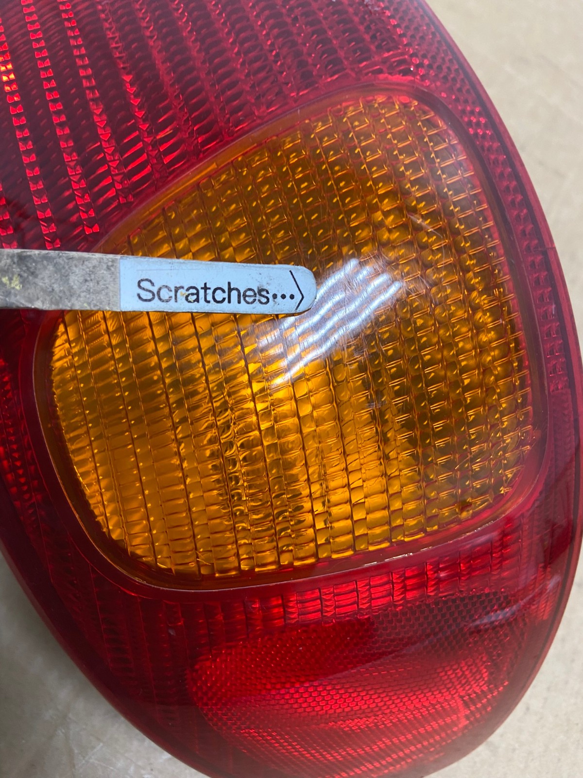 1998 1999 2000 Toyota Corolla Left Driver Lh Side Tail light AD5481 LK3