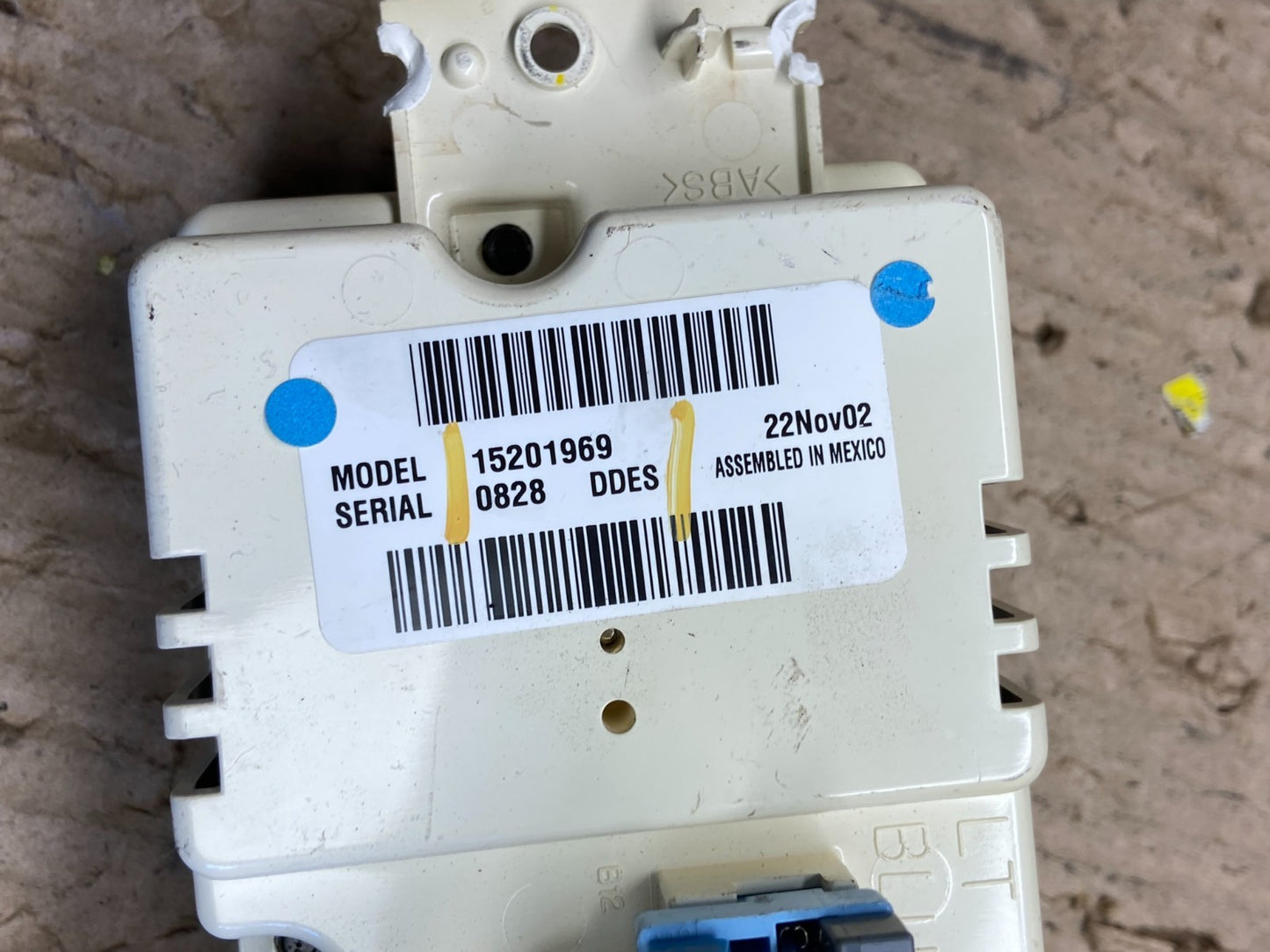 2003 to 2006 Chevrolet Silverado HVAC Heater Climate Control Module AB5794 DG5