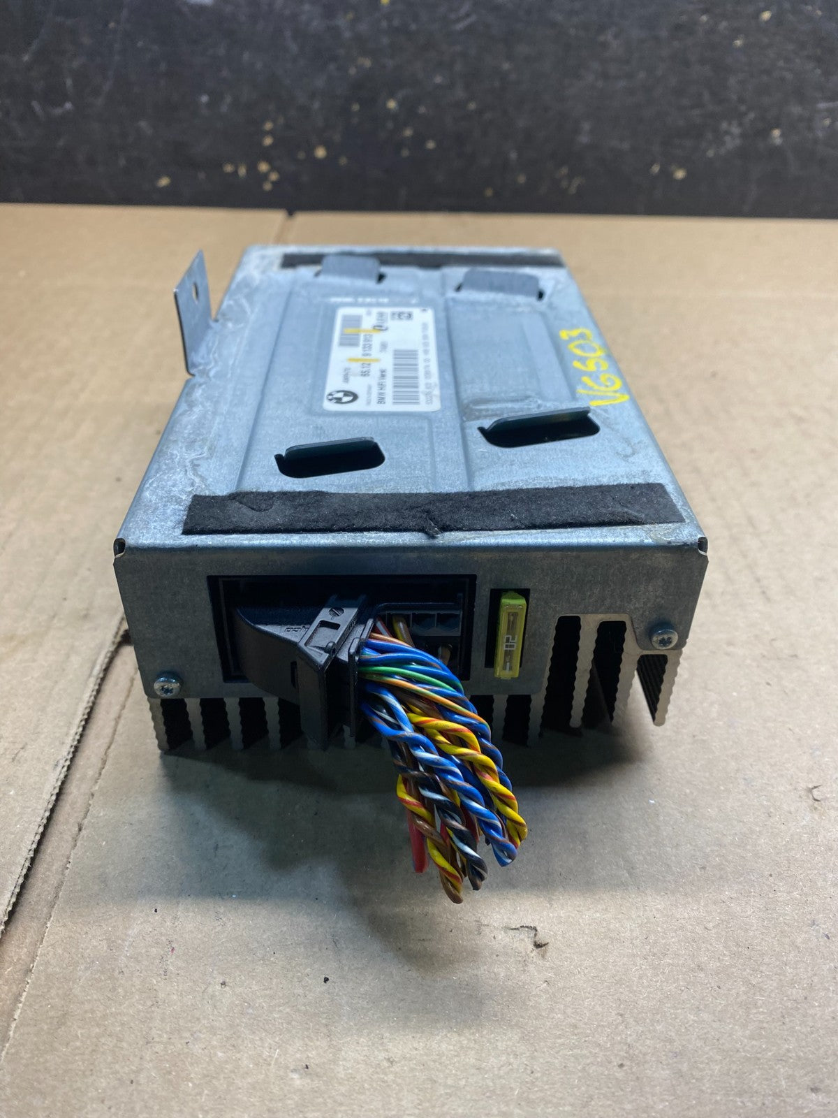 2007-2010 BMW X5 Top HiFi Lear Radio Audio Amplifier Amp OEM v6503 DG1