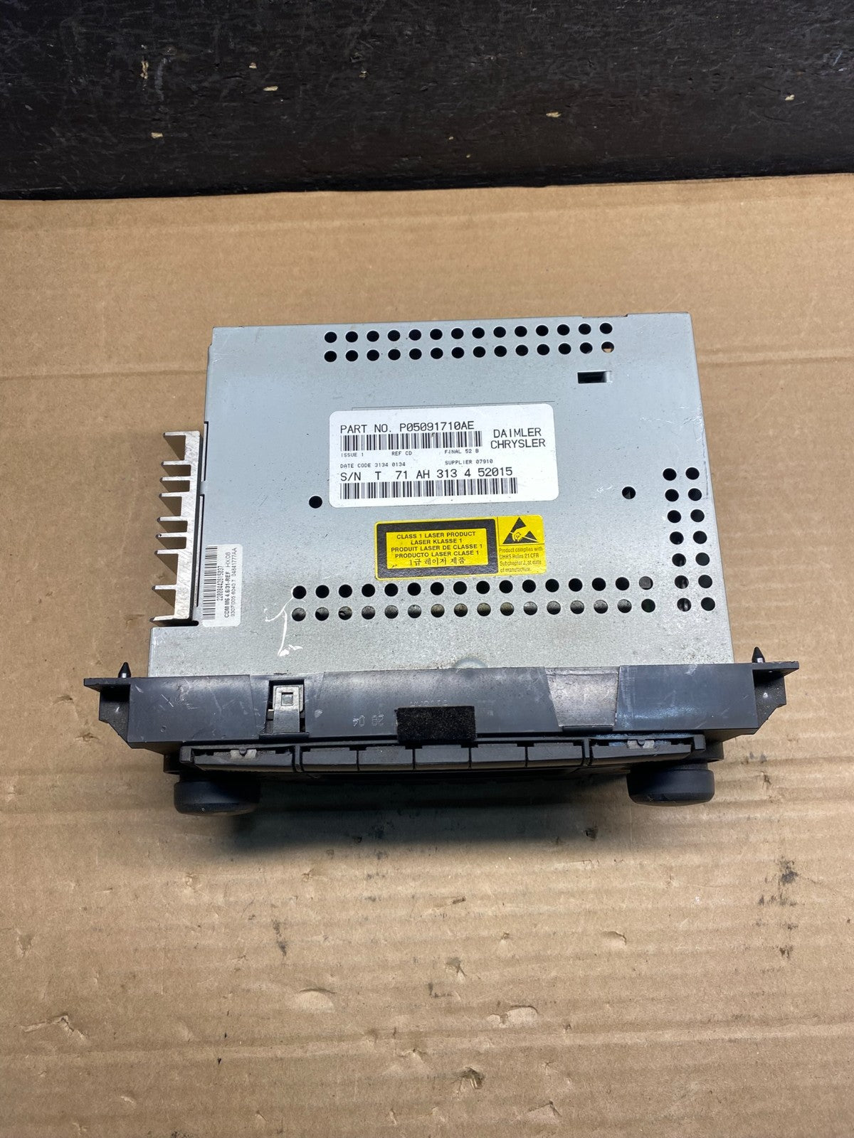 2005 2008 Jeep Dodge Chrysler Screen Display CD Player Satellite Radio ae8187 DG3