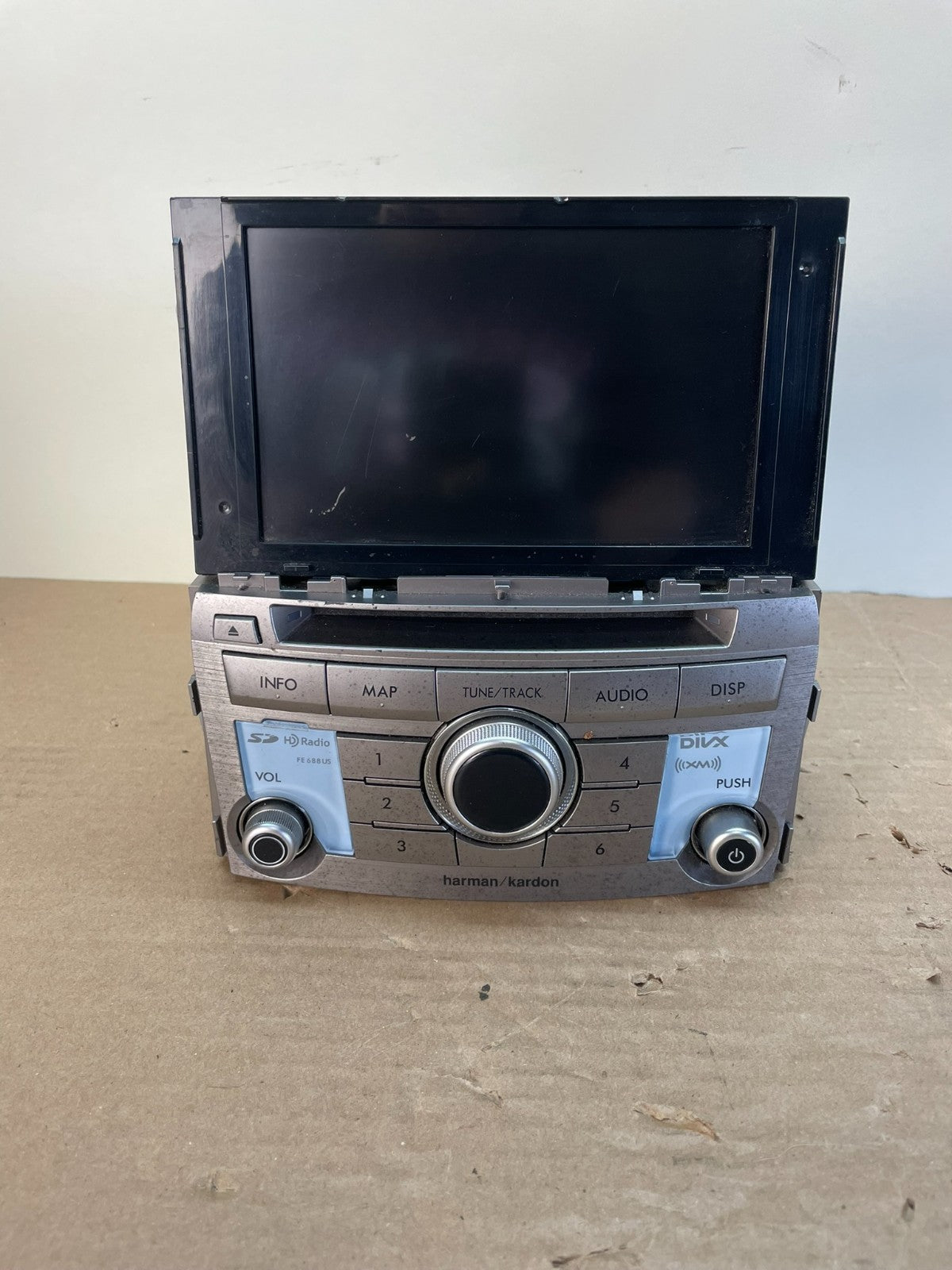 2013 2014 Subaru Legacy Am Fm Cd Player Radio Screen Display AI0565 DG0