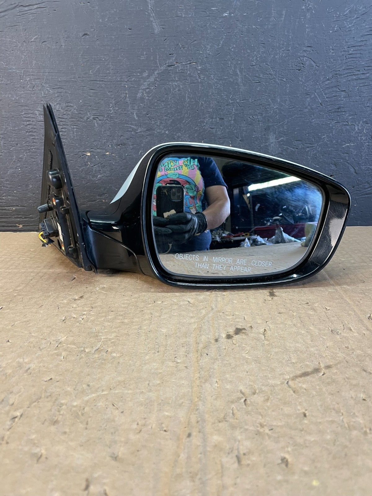2012 to 2017 Hyundai Veloster Right Passenger RH View Door Mirror AC9920 DW4
